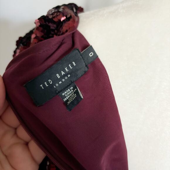 Ted Baker Dress 0 NEW - Picture 7 of 9